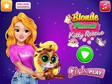 Blonde Princess Kitty Rescue