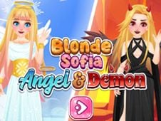 Blonde Sofia: Angel & Demon