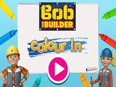 Bob the Builder Colour In