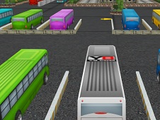 Bus Parking 3D World