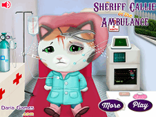 Sheriff Callie In The Ambulance