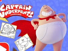 Captain Underpants Coloring Book Online
