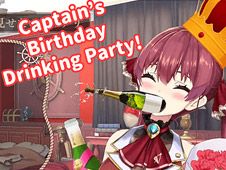 Captain's Birthday Drinking Party Online