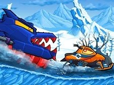 Car Eats Car: Winter Adventure Online