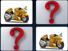 Cartoon Motorbikes Memory