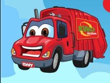 Cartoon Kids Trucks