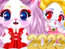 Cat and Rabbit Holiday Online