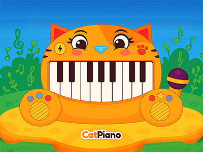 Cat Piano