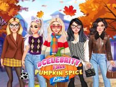 Celebrity Fall Pumpkin Spice Looks Online