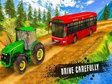 Chained Tractor Towing Rescue Online