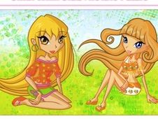 Chibi Winx Club Rotate Puzzle