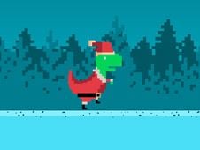 Christmas Dino Run Online