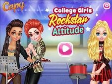 College Girls Rockstar Attitude