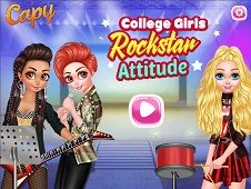 College Girls Rockstar Attitude