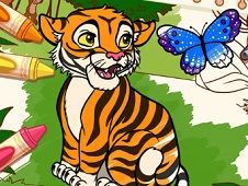 Color Me Jungle Animals Online