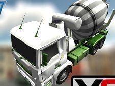 Construction Truck 3D Online