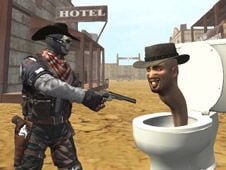 Cowboy vs Skibidi Toilets Online
