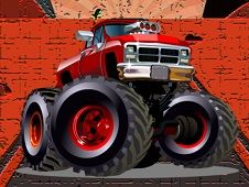 Crazy Truck Puzzle Online