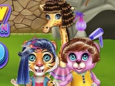 Crazy Hair Salon at Zoo