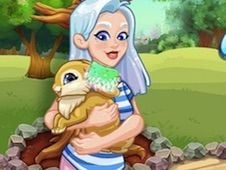 Crystal Adopts a Bunny Online