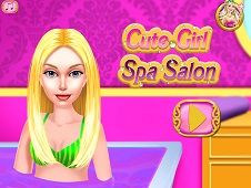 Cute Girl Spa Online
