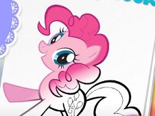 Cute Pony Coloring Book