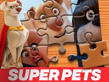 DC League of Super Pets Jigsaw Puzzle