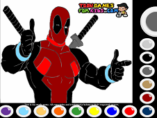Deadpool Coloring