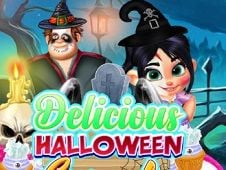 Delicious Halloween Cupcake Online