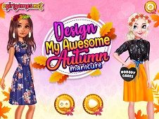 Design My Awesome Autumn Manicure Online