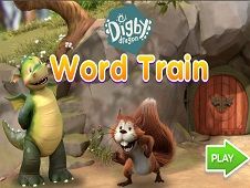 Digby Dragon Word Train