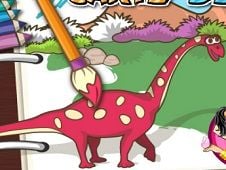 Dino Coloring Book Online
