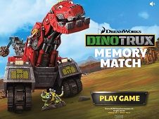 Dinotrux Memory Match