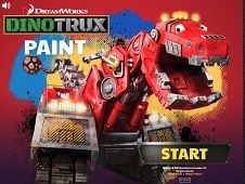 Dinotrux Paint Online