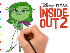 Disgust Coloring Game
