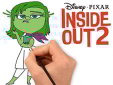 Disgust Coloring Game