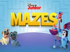 Disney Junior Mazes Online