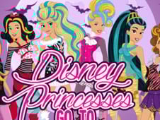 Disney Princess Go To Monster High