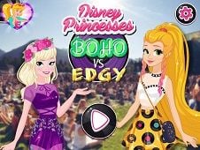 Disney Princesses Boho vs Edgy Online