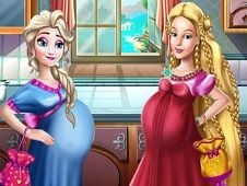 Disney Princess Pregnant BFFs