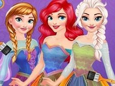 Disney Princess Rainbow Dresses Online