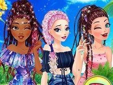 Disney Princesses Summer Braids