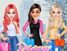 Disney Princesses Winter Fashion