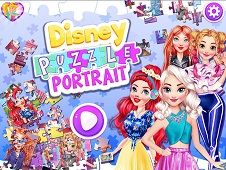 Disney Puzzle Portrait