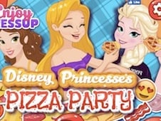 Disney Princesses Pizza Party Online
