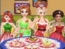 Disney Princesses Christmas Dinner