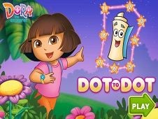 Dora the Explorer Dot to Dot Online