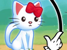 Draw to Protect Hello Kitty Cat Online