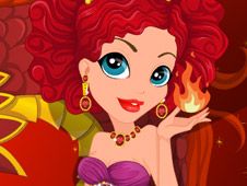Elements Makeover Fire Princess