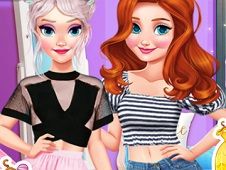 Eliza and Annie Puff Sleeve Dressup